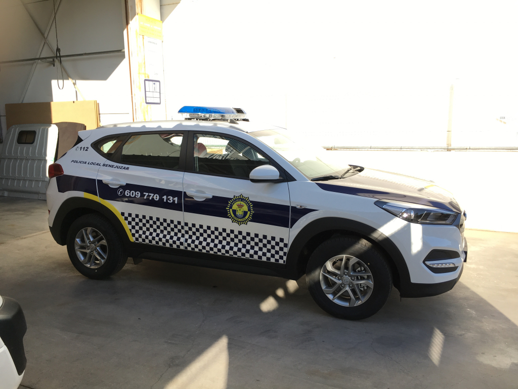 vehículo policial Benejúzar