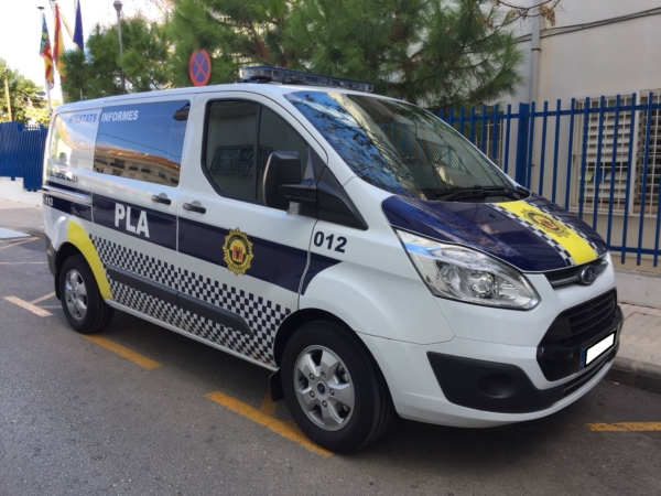 FURGÓN DE ATESTADOS DE ALTEA